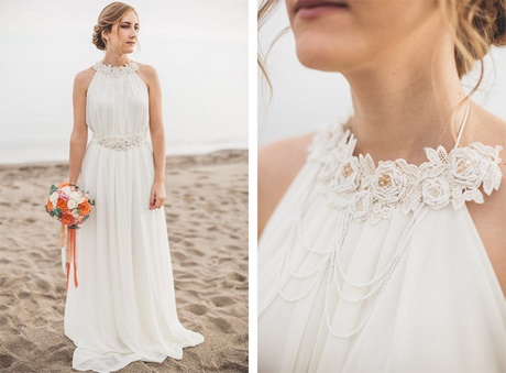 Vestidos de novia en la playa 2018