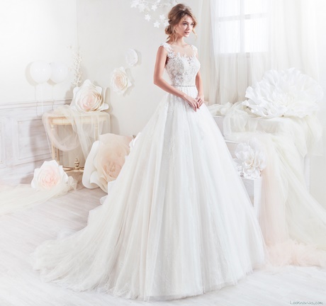 Vestidos de novia estilo princesa 2018