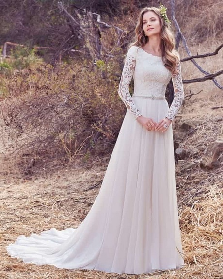 Vestidos de novia sencillos 2018