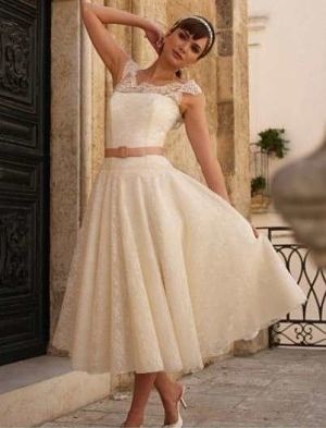 Vestidos de novias cortos 2018