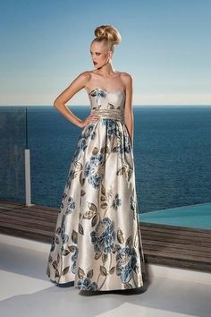 Vestidos largos para boda 2018