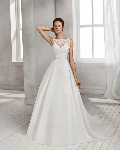 Vestidos novia encaje 2018