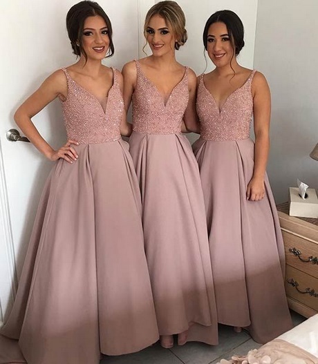 Vestidos para damas de honor 2018