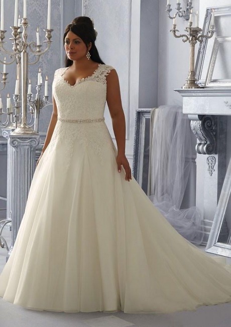 Vestidos para novias gorditas 2018