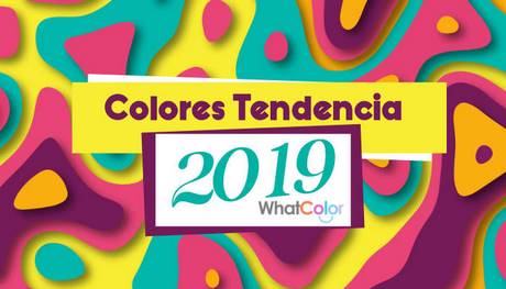 Color de tendencia 2019