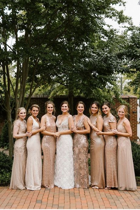 Trajes de damas de honor 2019