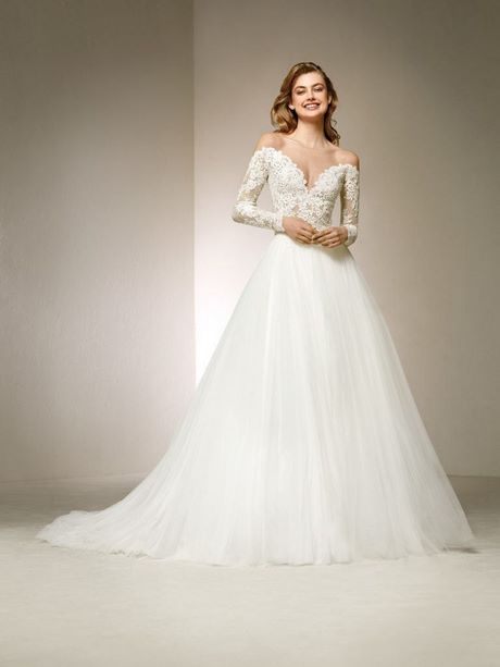 Vestido de novia sencillo 2019