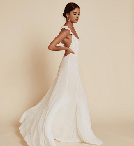 Vestido de novia sencillos 2019
