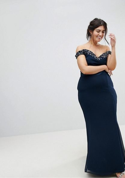 Vestidos cortos de noche para gorditas 2019