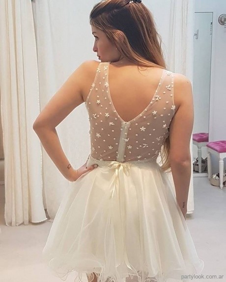 Vestidos cortos para quince años 2019