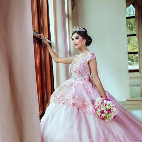 Vestidos de damas para 15 años 2019