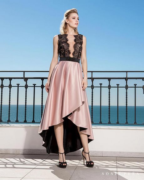 Vestidos de fiesta para bodas cortos 2019