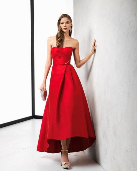 Vestidos de fiesta rojos 2019