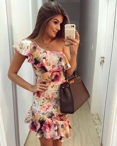 Vestidos de flores 2019