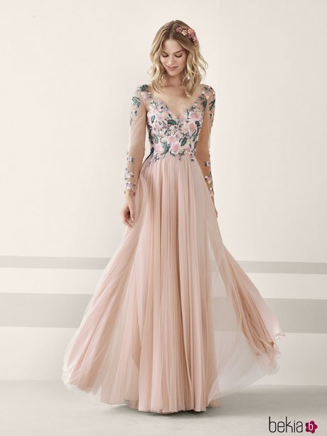 Vestidos de flores 2019