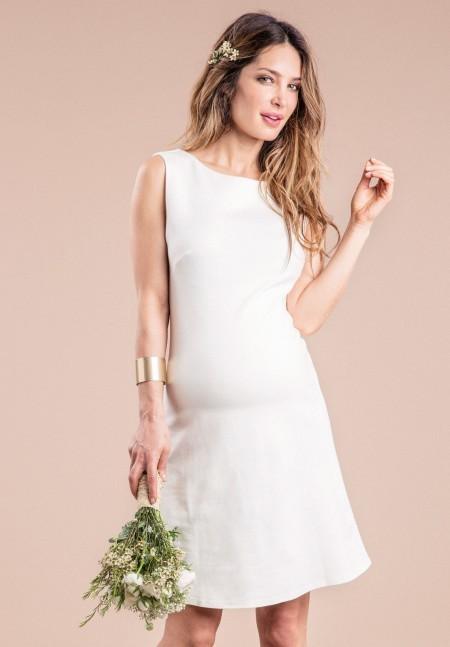 Vestidos de novia sencillos para boda civil 2019
