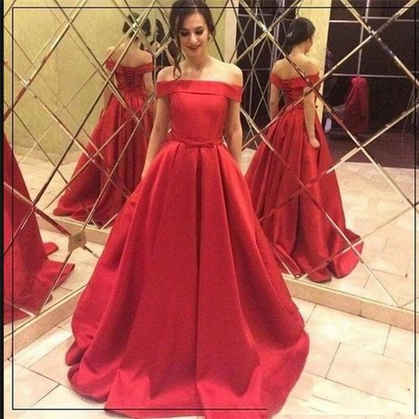 Vestidos largos rojos 2019