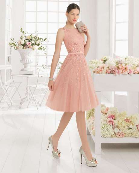 Vestidos para damas de honor cortos 2019