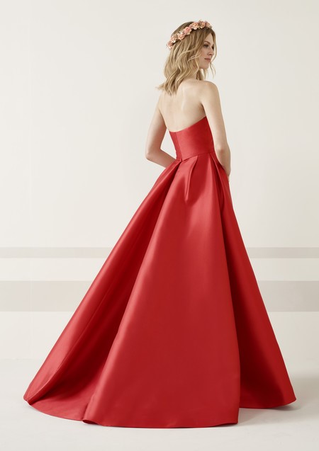 Vestidos rojos de moda 2019