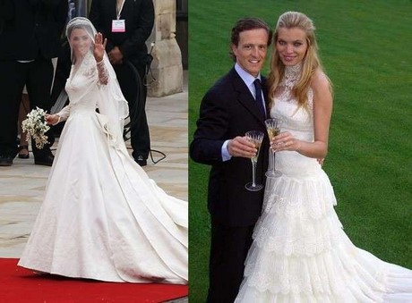 Imagenes de vestidos de bodas de famosas