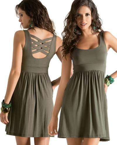 Vestido casual corto