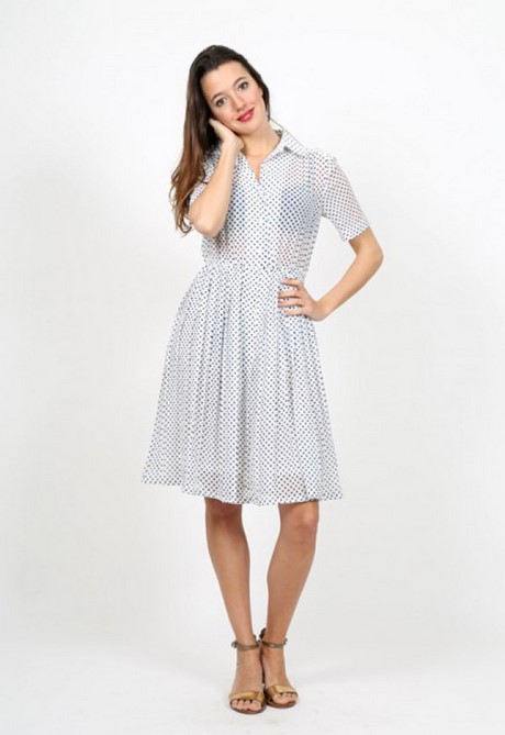 Vestido vintage blanco