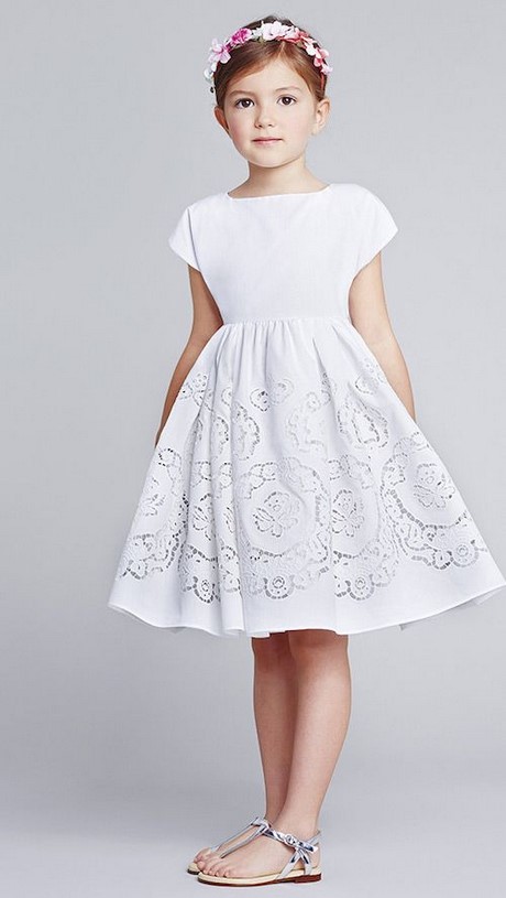 Vestidos blancos para niñas