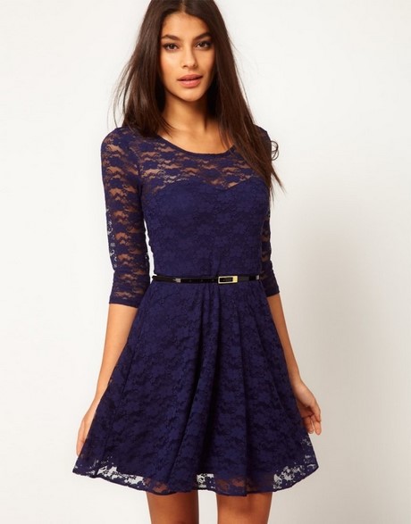 Vestidos de moda juveniles sencillos