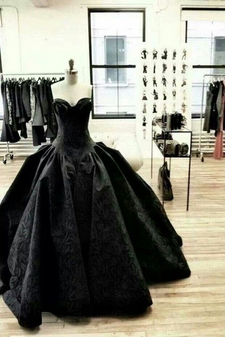 Vestidos negros de novia