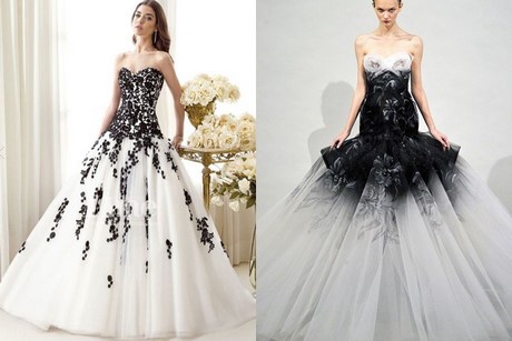 Vestidos negros de novia