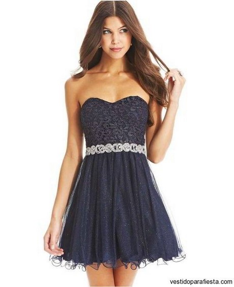 Vestidos para fiestas juveniles sencillos