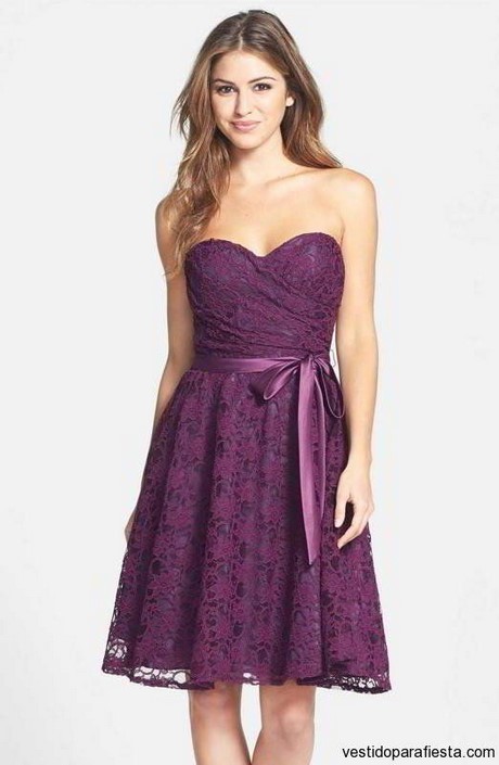 Vestidos para fiestas juveniles sencillos