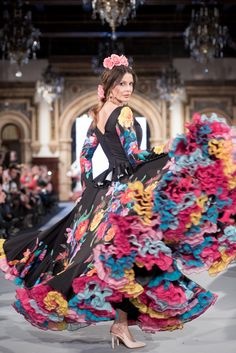 Trajes de flamenca lina 2018