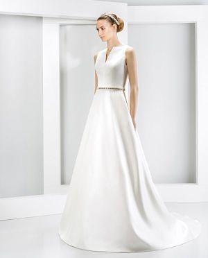 Vestido de novia sencillos 2018