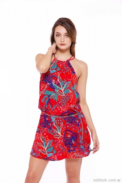 Vestidos cortos 2018 verano