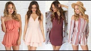 Vestidos juveniles de moda 2018