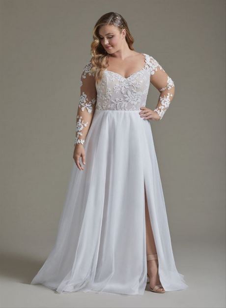 Imagenes de vestidos de novia 2021 para gorditas