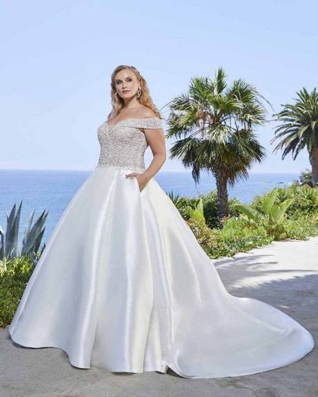 Imagenes de vestidos de novia 2021 para gorditas