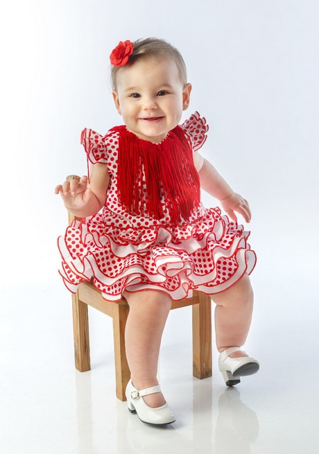 Trajes de flamenca bebe 2021