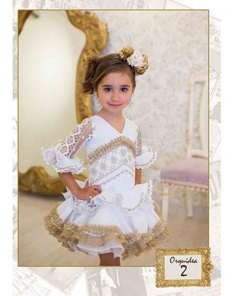 Trajes de flamenca bebe 2021