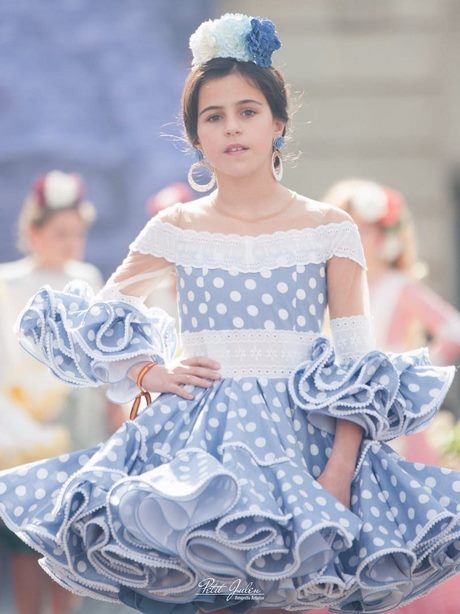 Trajes de flamenca niña 2021