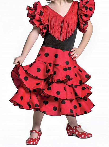 Trajes de flamenca rojos 2021