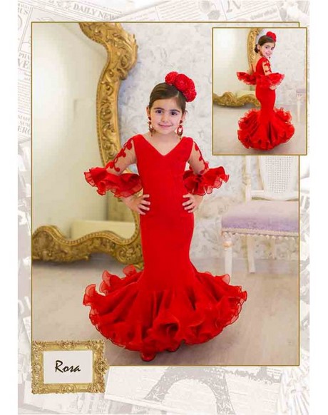 Trajes de gitana niña 2021