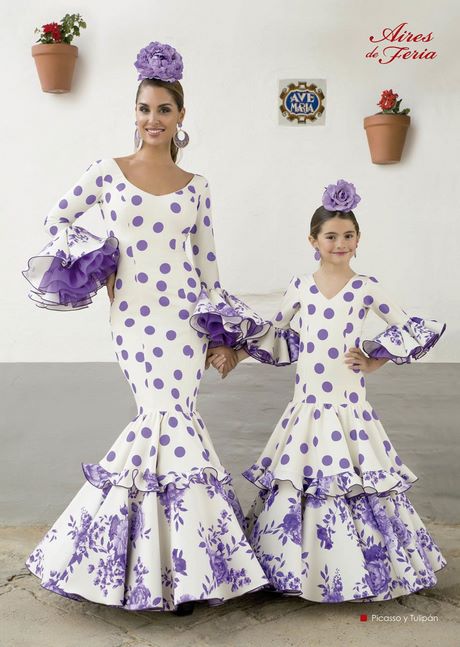 Trajes de gitana para niña 2021