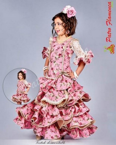 Vestidos de flamenca 2021 niña