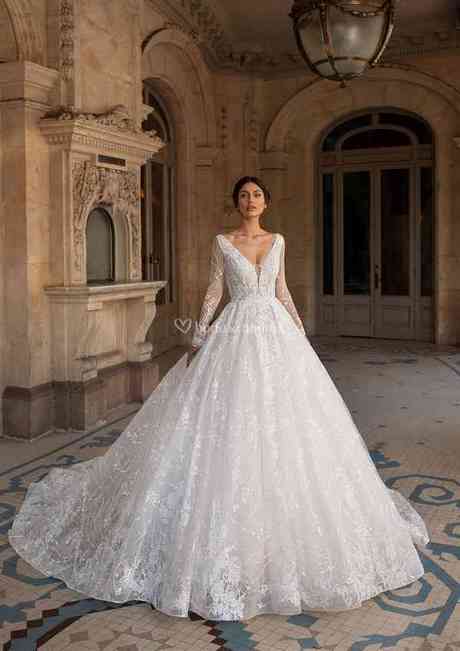 Vestidos de novia 2021 corte princesa