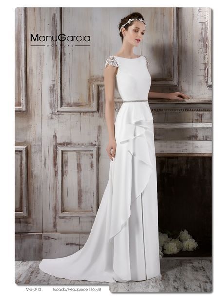 Vestidos de novia estilo romano 2021