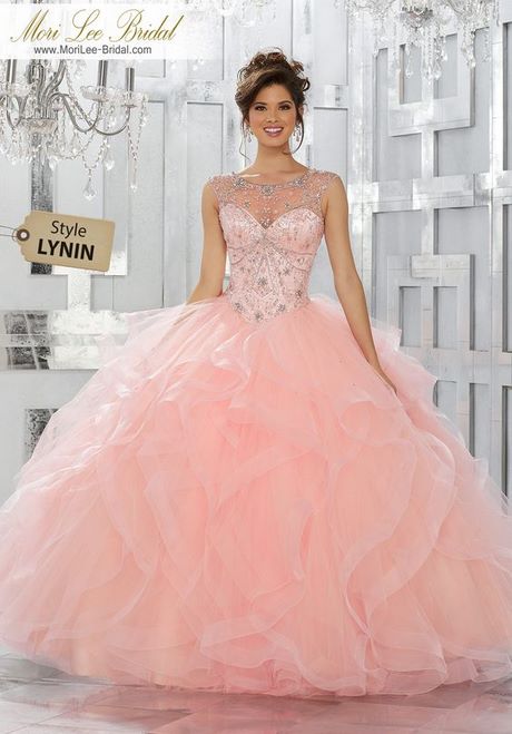 Vestidos elegantes de 15 años 2021