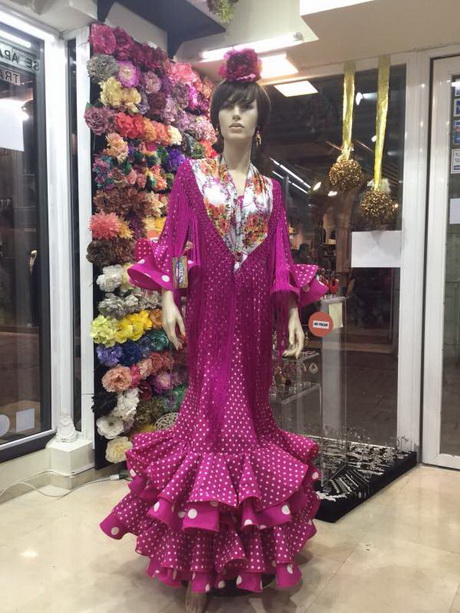 Modelos de trajes de flamenca 2016