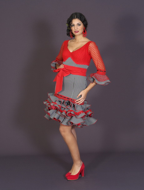 Modelos de trajes de flamenca 2016